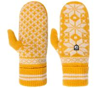 Hestra - Isvik Mitt - Handschuhe, Gr. M EU 8, gelb (Mustard/Offwhite)