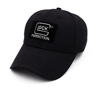 ISWMM Unisex Baseballkappen mit Klettverschluss Sport Angeln Outdoor Jagd Dschungel Hüte Taktischer Stil Schießen Sport Baseball Cap, GLK-Black, One Size