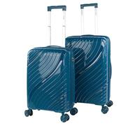 ITACA - Gepäck-Sets: Hartschalenkoffer & reisekoffer Set, Kofferset, Trolley & Luggage - Große Auswahl für ihre reisebedürfnisse, Petrol