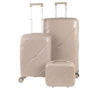 ITACA - Gepäck-Sets: Reisekoffer & Reisekoffer Set Hartschalenkoffer, Kofferset, Trolley & Luggage Sets - Große Auswahl für Ihre Reisebedürfnisse, Taupe