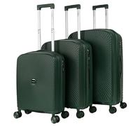 ITACA - Gepäck-Sets: Reisekoffer & Reisekoffer Set Hartschalenkoffer, Kofferset, Trolley & Luggage Sets - Große Auswahl für Ihre Reisebedürfnisse, Grün