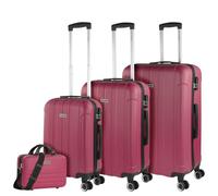 ITACA - Gepäck-Sets, Reisekoffer, Reisekoffer Set, Kofferset, Hartschalenkoffer, Trolley-Set, Luggage - Große Auswahl an Koffer & Trolleys für Jede Reise!, Erdbeere