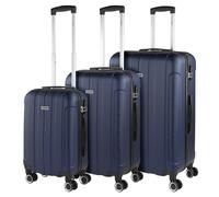 ITACA - Gepäck-Sets, Reisekoffer, Reisekoffer Set, Kofferset, Hartschalenkoffer, Trolley-Set, Luggage - Große Auswahl an Koffer & Trolleys für Jede Reise!, Marine Blau