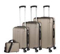 ITACA - Gepäck-Sets, Reisekoffer, Reisekoffer Set, Kofferset, Hartschalenkoffer, Trolley-Set, Luggage - Große Auswahl an Koffer & Trolleys für Jede Reise!, Champagner