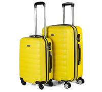 ITACA - Gepäck-Sets, Reisekoffer, Reisekoffer Set, Kofferset, Hartschalenkoffer, Trolley-Set, Luggage - Große Auswahl an Koffer & Trolleys für Jede Reise!, Gelb