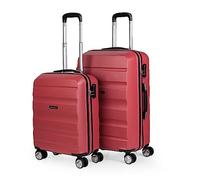 ITACA - Gepäck-Sets, Reisekoffer, Reisekoffer Set, Kofferset, Hartschalenkoffer, Trolley-Set, Luggage - Große Auswahl an Koffer & Trolleys für Jede Reise!, Coral Rot