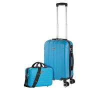 ITACA - Handgepäck Koffer Trolley - Reisekoffer Mit Rollen und Reisekoffer Hartschalenkoffer für Vielreisende. Koffer Türkis