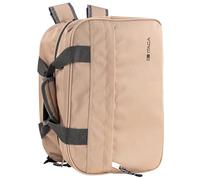 ITACA - Handgepäck rucksack Ryanair 40x20x25 reiserucksack handgepäck tasche für flugzeug mit laptopfach leicht travel backpack koffer cabin bag. Kompatibel mit Ryanair, Taupe