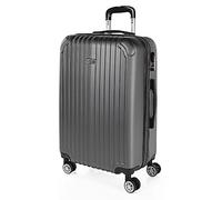 ITACA - Koffer Mittelgroß, Hartschalenkoffer L, Koffer & Trolleys, Hartschalenkoffer, Hartschalenkoffer Groß für Vielreisende T71560, Antrazit
