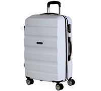 ITACA - Hartschalenkoffer Groß, Reisekoffer Mit Rollen Groß - Robustes Reisegepäck Als Aufgabegepäck 158 cm Gurtmaß - Trolley Koffer & Trolleys, Suitcase ., Weiss