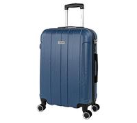 ITACA - Hartschalenkoffer Groß, Reisekoffer Mit Rollen Groß - Robustes Reisegepäck Als Aufgabegepäck 158 cm Gurtmaß - Trolley Koffer & Trolleys, Suitcase ., Jeansblau