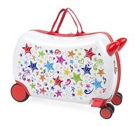 ITACA - Kinderkoffer Mädchen & Jungen: Zum Draufsitzen, Kindergepäck, Kindertrolley - Reisebegleiter, Multicolor