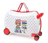 ITACA - Kinderkoffer Mädchen & Jungen: Zum Draufsitzen, Kindergepäck, Kindertrolley - Reisebegleiter, Niedlich
