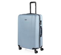 ITACA - Koffer Groß, Koffer Mit Rollen Für Komfortable Reisen Mit Stabiler Bauweise, Modernem Design Und Sicherem Transport Zahlenschloss ., Hellblau