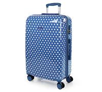 ITACA - Koffer Kinder Mädchen. Reisekoffer Kinder PC Koffer Kinder Kinderkoffer Mädchen - Kinder Koffer mit Integriertes Zahlenschloss - 4 Rädrig Kinder Reisekoffer 702460, Blau