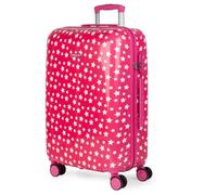 ITACA - Koffer Kinder Mädchen. Reisekoffer Kinder Polycarbonat Koffer Kinder Kinderkoffer Mädchen - Kinder Koffer mit Integriertes Zahlenschloss - 4 Rädrig Kinder Reisekoffer 702460, Fuchsia