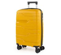 ITACA - Koffer Klein Handgepäck - Hartschalenkoffer 4 Rollen [55x38x20] cm - Gelb