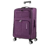 ITACA - Koffer mittelgroß - Eva hochwertiger und Stabiler reisekoffer mit 4 Rollen - Leicht, mit kombinationsschloss - Dauerhaft und hartschalen, Violet