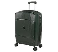 ITACA - Koffer Mittelgroß - PP Hochwertiger und Stabiler Reisekoffer mit Rollen - Koffer Mittelgroß 4 Rollen Leicht mit Kombinationsschloss - Dauerhaft Hartschalenkoffer Mittelgroß, Grün