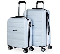 ITACA - Gepäck-Sets, Reisekoffer, Reisekoffer Set, Kofferset, Hartschalenkoffer, Trolley-Set, Luggage - Große Auswahl an Koffer & Trolleys für Jede Reise! T71615, Weiss