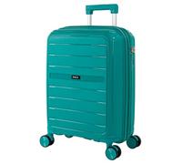 ITACA - Koffer & Trolleys, Handgepäck Koffer, Reisekoffer, Trolley mit Rollen - leicht, robust und ideal für Reisen, Urlaub und Business-Trips, Türkis