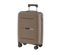 ITACA - Koffer & Trolleys, Handgepäck Koffer, Reisekoffer, Trolley mit Rollen - leicht, robust und ideal für Reisen, Urlaub und Business-Trips, Beig
