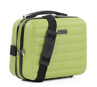 ITACA - Kosmetikkoffer Hartschale Groß, Beautycase Damen, Trolley & Handgepäck Koffer: Beauty Case Hartschale, Kosmetik Koffer, Kosmetiktasche Groß - Ideal für Reisen!, Pistaziengrün