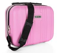 ITACA - Kosmetikkoffer Hartschale Groß, Beautycase Damen, Trolley & Handgepäck Koffer: Beauty Case Hartschale, Kosmetik Koffer, Kosmetiktasche Groß - Ideal für Reisen!, Rosa