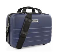 ITACA - Kosmetikkoffer Hartschale Groß, Beautycase Damen, Trolley & Handgepäck Koffer: Beauty Case Hartschale, Kosmetik Koffer, Kosmetiktasche Groß - Ideal für Reisen!, Jeansblau