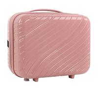 ITACA - Kosmetikkoffer Hartschale Groß, Beautycase Damen, Trolley & Handgepäck Koffer: Beauty Case Hartschale, Kosmetik Koffer, Kosmetiktasche Groß - Ideal für Reisen!, Rosa