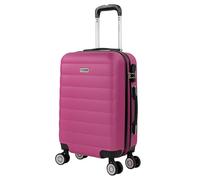 ITACA - Trolley Handgepäck Cabin Trolley Koffer Reisekoffer Hartschalenkoffer mit Zahlenschloss - Kabinengepäckgröße 55x40x20, Violet