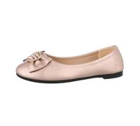 Ital Design Damenschuhe Ballerinas Klassische Ballerinas, TD2208-, Kunstleder, Roségold, Gr. 39