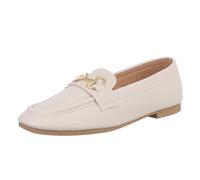 Ital Design Damenschuhe Halbschuhe Mokassins, QQ-21-1-, Kunstleder, Apricot, Gr. 40