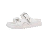 Ital Design Damenschuhe Sandalen & Sandaletten Pantoletten, DM-36-, Kunstleder, Weiß, Gr. 39