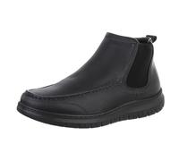 Ital Design Herrenschuhe Schuhe Boots, M8809-, Kunstleder, Schwarz, Gr. 42