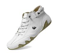 Italienische Handgefertigte Wildleder Stiefel Mit Klettverschluss, Beck-Schuhe Für Unisex, Wasserdicht, Leichte, rutschfeste, Atmungsaktive Outdoorbarfuss Schuhe Damen Herren Wanderschuh