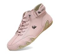 Italienische Handgefertigte Wildleder Stiefel Mit Klettverschluss, Beck-Schuhe Für Unisex, Wasserdicht, Leichte, rutschfeste, Atmungsaktive Outdoorbarfuss Schuhe Damen Herren Wanderschuh