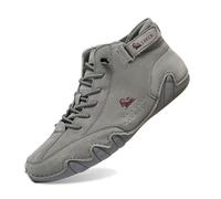 Italienische Handgefertigte Wildleder Stiefel Mit Klettverschluss, Beck-Schuhe Für Unisex, Wasserdicht, Leichte, rutschfeste, Atmungsaktive Outdoorbarfuss Schuhe Damen Herren Wanderschuh