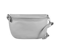 ITALYSHOP24 OBC Made in Italy Damen Leder Tasche Gürteltasche Crossbody Hüfttasche Bauchtasche Umhängetasche Cross-Over Bodybag Schultertasche Handytasche