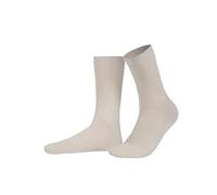ITEM m6 - Cashmere Socken mit Kompression für Damen, atmungsaktiv, rutschfest, Größe S, Oat Milk