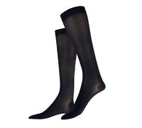 ITEM m6 - Kniestrümpfe Damen Kompression 20 DEN Translucent Conscious schwarz | Knee high socks aus nachhaltigen Materialien | 39-41