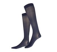 ITEM m6 - Kniestrümpfe mit Kompression für Damen, 20 DEN, 42-44, "Translucent Conscious Knee high, Blau
