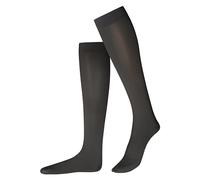 ITEM m6 - Kniestrümpfe mit Kompression für Damen, 30 DEN, 39-41, "TRANSLUCENT 30 Conscious, Schwarz