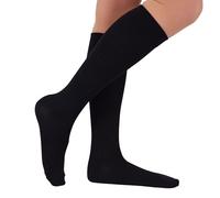 ITEM m6 - Kniestrümpfe mit Kompression für Damen, Freedom, Größe XL, 45+, black