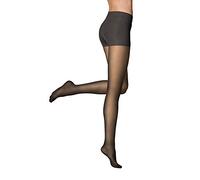 ITEM m6 Kompressions-Strumpfhose für Damen 15 DEN - Formende Feinstrumpfhose mit Kompression & Po Push-Up - Bequeme Pantyhose mit Contouring Tights - Almost Black