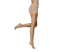 ITEM m6 Kompressionsstrumpfhose für Damen - Stützstrumpfhose für Damen mit 15 DEN - Shape Strumpfhose mit Contouring Effekt, Po-Lifting & Bauchweg - Unsichtbar unter der Kleidung - Toffee S L1