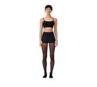 ITEM m6 - Shape Strumpfhose für Damen, 15 DEN, Feinstrumpfhose Figurformend mit hoher Kompression, Transparente Tights mit Push-Up-Effekt - Tights Invisible Control TOP, Black L2, M