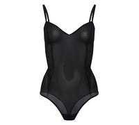 ITEM m6 SHAPEWEAR DAMEN BODY - All Mesh String Bodysuit mit V-Ausschnitt & tiefem Rücken - nahtarm, leicht & formend - Shapewear Damen Bauchweg