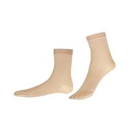 ITEM m6 - Socken mit Kompression für Damen, Größe L, Unsichtbar, Atmungsaktiv, INVISIBLE SOCKS, Powder