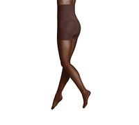 ITEM m6 Strumpfhose für Damen 15 DEN - Highwaist Tights in Hautfarbe mit Control Top - Bequeme Feinstrumpfhose ohne Zehen - Schicke Pantyhose mit Shaping Look - Cacao